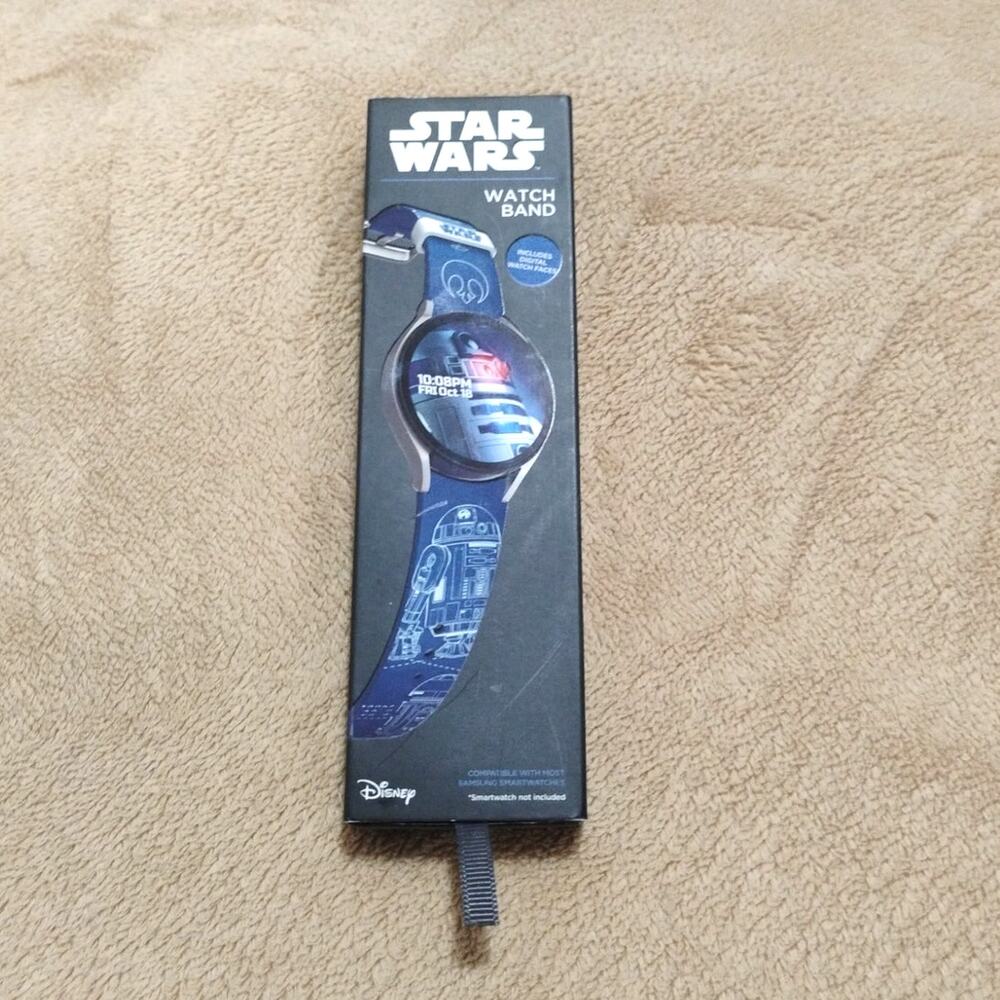 Star Wars R2 D2 Droid Blueprint Smart Watch Band